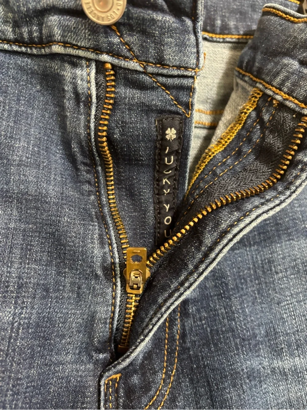 Lucky Brand black label Men's Straight Dark Wash Jeans